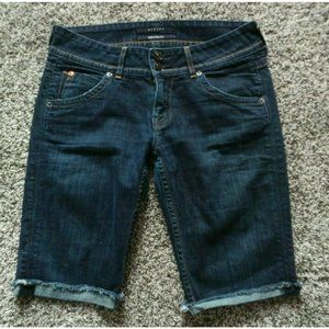 Hudson Bermuda Jean Shorts Flap pocket Size 28